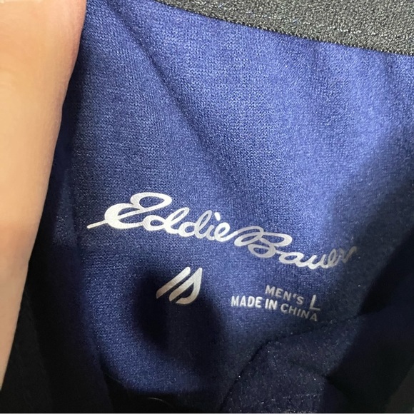 Eddie Bauer navy blue performance joggers size men’s large - Picture 5 of 9